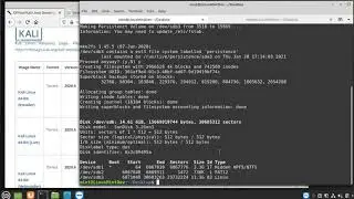 Shell script to make persistent Kali linux