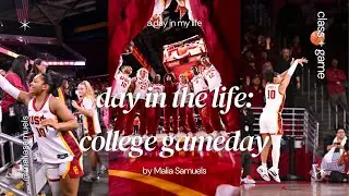 What It's Really Like to Be a D1 Athlete | Balancing Classes & Game Days | USC WBB vs. Minnesota