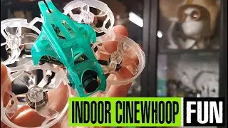 GEPRC CineEye indoor HD 1080p CineWhoop // Caddx Baby Turtle // review, setup and flight footage