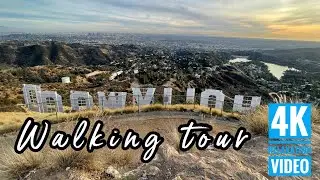 Hollywood Sign, Los Angeles, California walking tour, virtual tour