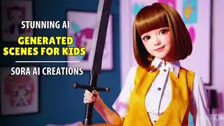 Stunning AI-Generated Scenes for Kids | Sora AI Creations
