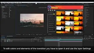1000 Transitions for After Effects - Working with Transitions