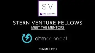 Mentors: NYU SVF + OhmConnect