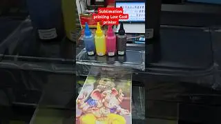 Best printer Sublimation Epson L130 low Cost printer #sublimationprinting