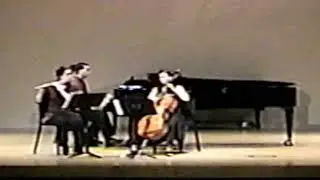 Rorem - Trio for Flute, Cello and Piano (1st Movement)