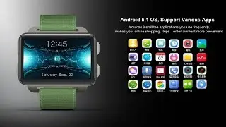 LEMFO LEM4 Pro Android Smart Watch.(link in description)