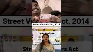STREET VENDORS ACT 2014 l #mamtamaam #ytshorts #judiciary #acts #law #judiciarybymamtama #shorts