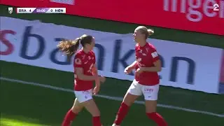 Brann 6 - 0 Hønefoss  - Høydepunkter