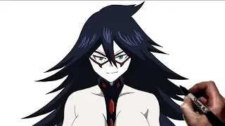 How To Draw Midnight | Step By Step | My Hero Academia