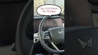 Mahindra Xuv 700 Petrol Mileage | #mohitvihem #shorts #xuv700