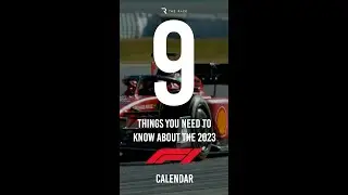 🗓 9 things you NEED to know about the 2023 F1 calendar #shorts