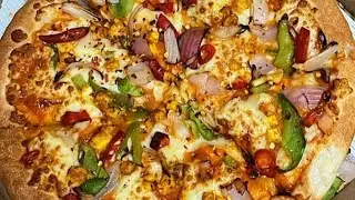 exotic chicken pizza 😱😱👨&zwj;🍳👨&zwj;🍳 🍕🍕🍕