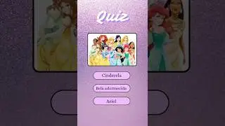 Adivinhe qual &eacute; a princesa! 👑✨ #disney #princesas #desenhoanimado #quiz #status