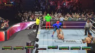 WWE 2K25 The Living Legends vs The final testament More Main Event Elimination Match