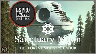 GSPro Course Flyover - Sanctuary Moon - Designed by Greg McDonald Guy Holman