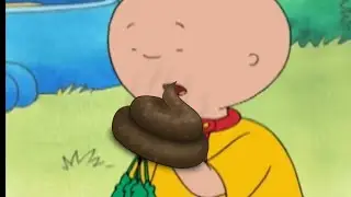 Caillou und Rosi pfl&uuml;cken schei&szlig;e | Caillou Verarsche