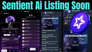Sentient Ai Listing date Confirm  || KARMA Token Allocation  || Sentient Ai Airdrop Confirm |#SETAI