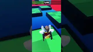Obby But You're A Wheelchair Roblox Gameplay Stage 44 #roblox #games #shorts #trending