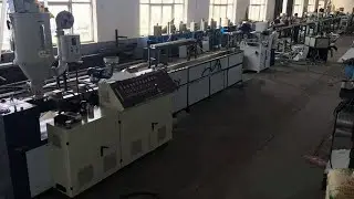 Spiral hose extrusion machine