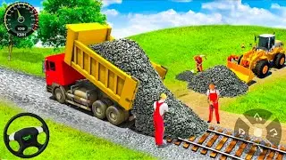 Train Track Builder Simulator - City Construction JCD Game 3D - Android Gameplay