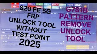 Samsung S20 fe 5G frp remove unlock 🔓 tool. without test point/ S20 fe google account Unlock tool 💯💯