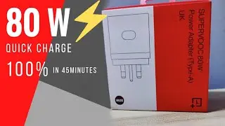 OnePlus Adapter 80W Review - Unboxing