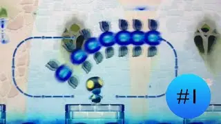 The blue lava bubble in super Mario maker 2 (Super Mario Maker 2 with inverted colors)