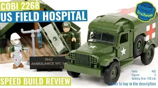 US Field Hospital *LIMITED EDITION* - COBI 2268 (Speed Build Review)