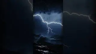 Extreme Weather Rain, Wind & Lightning ⛈️ #rainthunder #thunderstorm #rainstorm