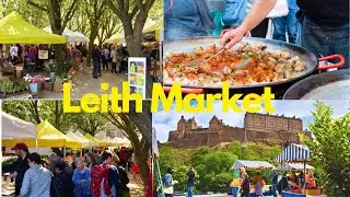 Leith Farmers Market - Fresh Live Crab cooking #edinburgh
