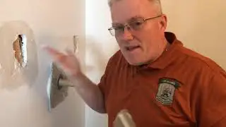 How to Wallpaper, Do Blow-out Patches, Skimcoat & Paint the Bathroom - Spencer Colgan