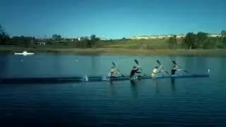 Czech K4 Team: First 2014 World Champions training this year