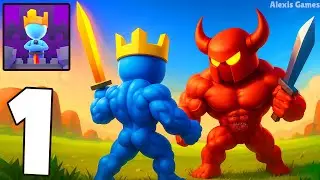 King or Fail Gameplay Walkthrough Part 1 &ndash; Build Your Kingdom (Android, iOS)