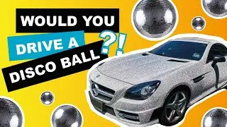 Would You Drive A Disco Ball?! feat J Wrapz Car.Wrap.Specialist