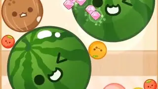 2 Watermelon Pop! Satisfying ASMR Fruit Drop Merge Melon Game #games #asmr #puzzlegame #mobilegame 