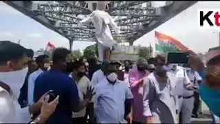 TMC organised the protest demonstrations against hike of the petroleum price