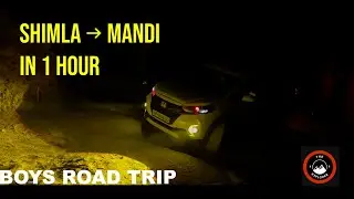 We Reached Mandi in 1 Hour from Shimla 😲 (Not What You Think!)