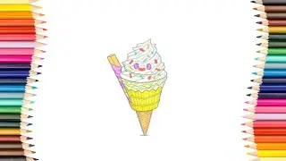 Ice Cream Coloring Pages Sweet Treats to Color