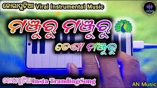 Manjuru Manjuru 🦚//Koraputia old song Mobile Piano// Instrumental Casio Music An Music 
