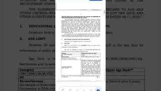 Pondicherry SI and PC notification 