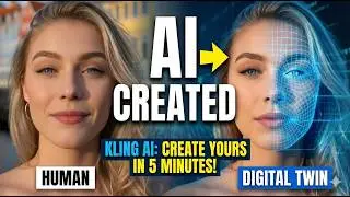 I Created a Realistic AI Avatar in 5 Minutes (No Camera Required) | Kling AI Tutorial