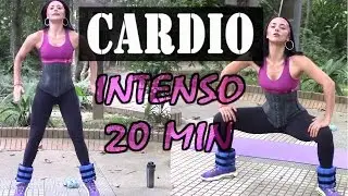 QUEMAR GRASA EN TODO EL CUERPO -20 MIN CARDIO HIIT-