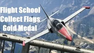 GTA Online - Flight School - Collect Flags (Gold Medal)
