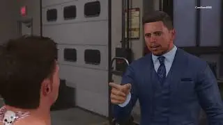 WWE 2K24:- My Rise:- Title defence in an TLC Match.