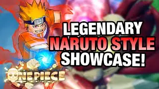 [AOPG] How To Get Naruto Style/Demon Fox Cloak and Full Damage Showcase! A One Piece Game | Roblox