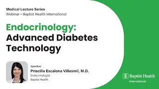 Endocrinology: Advanced Diabetes Technology