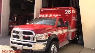 LAFD Rescue 26 Responding (EQ2B Priority)