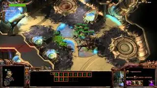 Starcraft 2 Heart of the Swarm (Expert) Mission 09 Внутренний враг