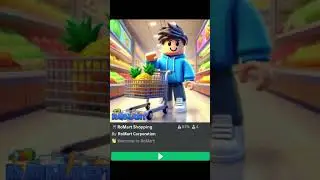 TOP SHOPPING GAMES ON ROBLOX #roblox #romart #bloxco #cool #greenmart