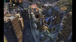 Uncharted 2: Among Thieves RPCS3 in Highter Resolution Scale (  Debug Gameplay 3 )